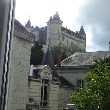 Vue Sur Chateau Et Loire Сомюр Екстериор снимка